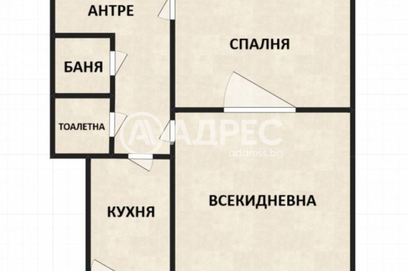 Til salgs  1 soverom Sofia , Tsentar , 48 kvm | 73770510 - bilde [2]
