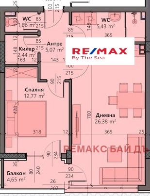 Продава 2-СТАЕН, гр. Варна, Виница, снимка 3 - Aпартаменти - 46668282