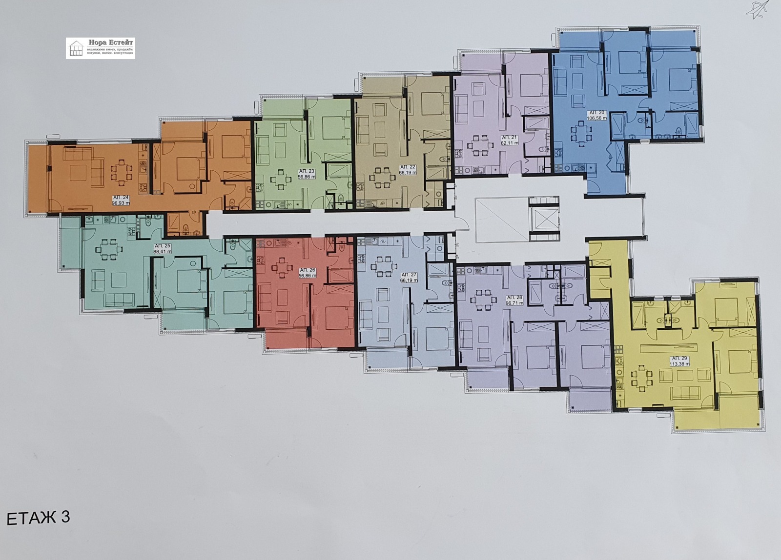 Продава 3-СТАЕН, гр. София, Витоша, снимка 2 - Апартаменти - 49094655