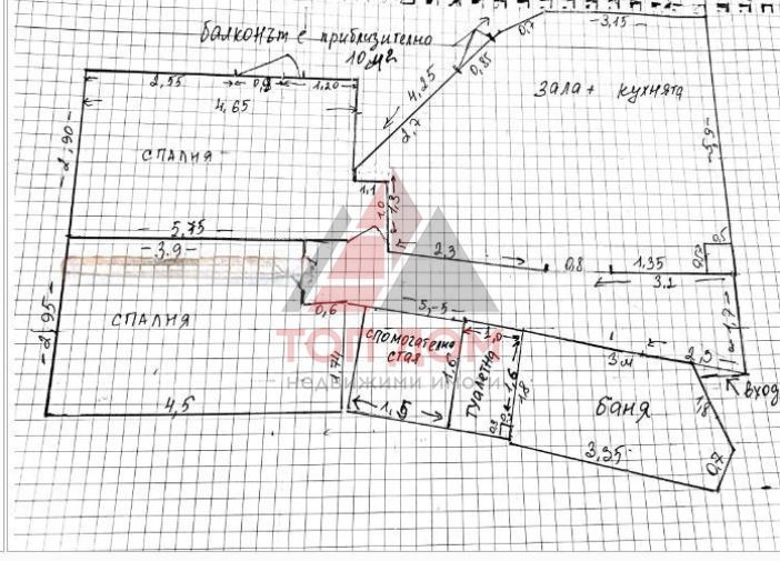 Myytävänä  2 makuuhuonetta Varna , m-t Dolna Traka , 100 neliömetriä | 87579949 - kuva [13]