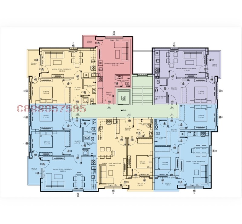 Продава 3-СТАЕН, гр. Пловдив, Отдих и култура, снимка 6 - Апартаменти - 53205667