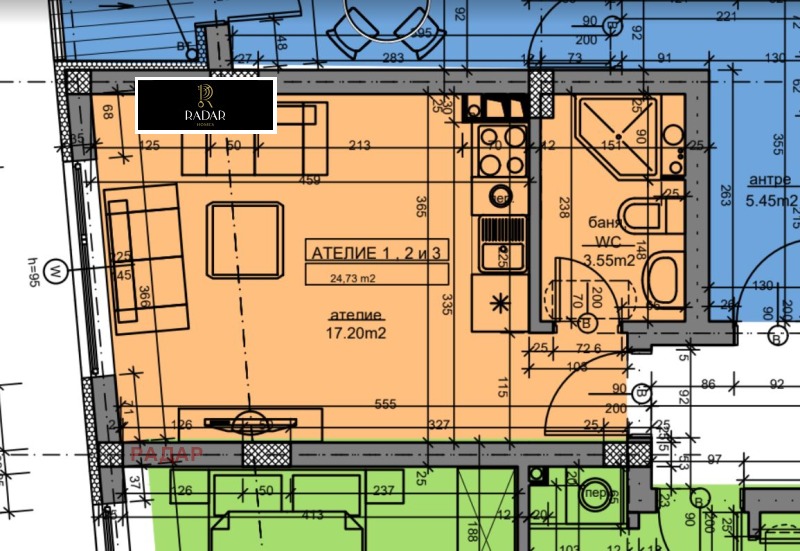 Продава  1-стаен град София , Овча купел , 31 кв.м | 64200326 - изображение [2]
