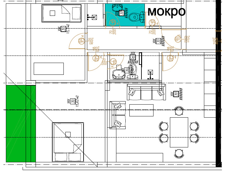 Zu verkaufen  2 Schlafzimmer Sofia , Suhodol , 92 qm | 35235120