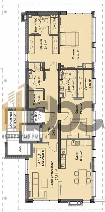 Продава 3-СТАЕН, гр. София, м-т Камбаните, снимка 3 - Апартаменти - 53281895