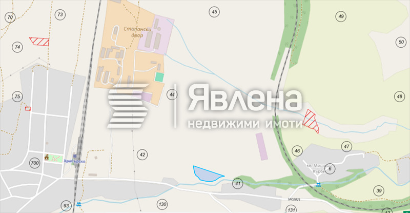 Продава ПАРЦЕЛ, с. Храбърско, област София област, снимка 2 - Парцели - 55827148