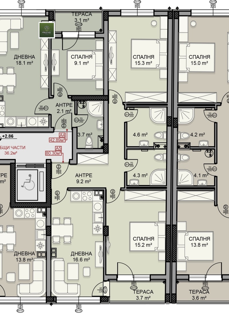 Продава 3-СТАЕН, гр. София, Дървеница, снимка 4 - Апартаменти - 52212982