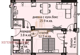 2-СТАЕН, 69 m2