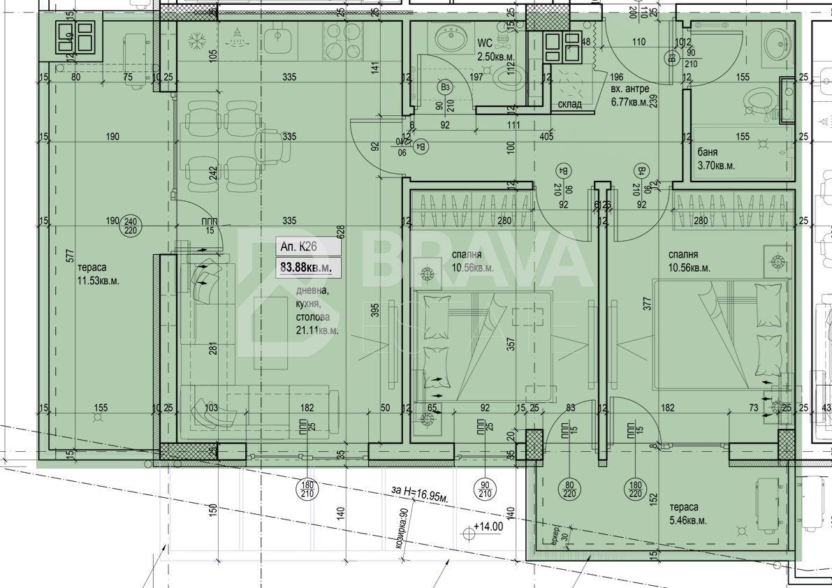 Продава 3-СТАЕН, гр. Пловдив, Христо Смирненски, снимка 4 - Апартаменти - 54026839