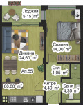 Продава 2-СТАЕН, град Пловдив, Западен • 109414 € • 90083769 — Holmes.bg