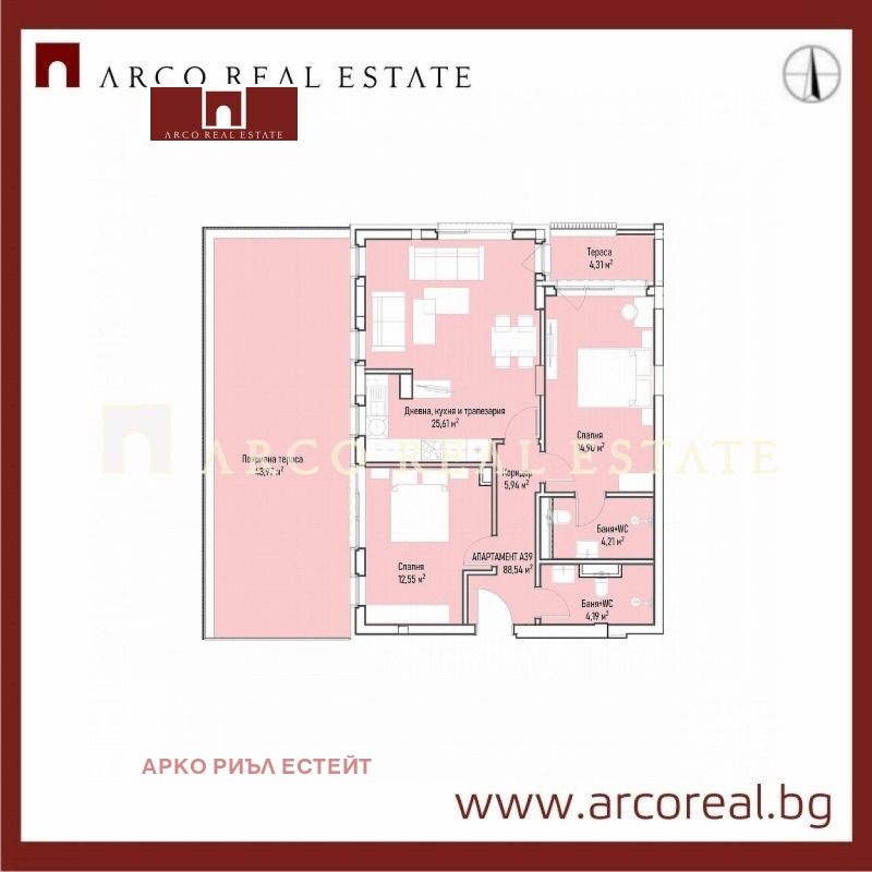 Продава  3-стаен, град София, Младост 4 •  239 637 EUR • ID 20426273 — holmes.bg - [1] 