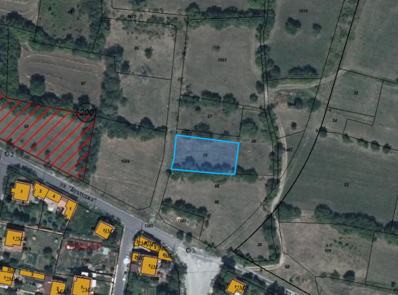 À venda  Trama região Sófia , Mirkovo , 695 m² | 63525786 - imagem [9]