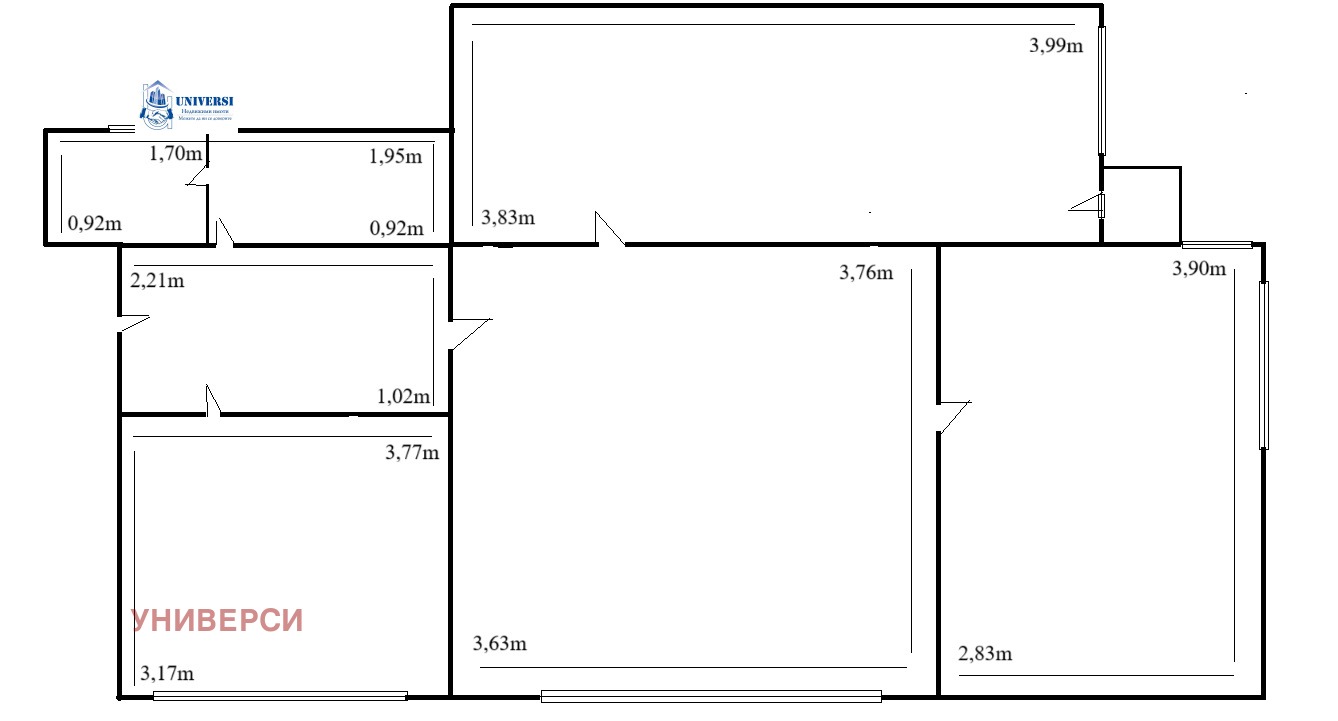 Продава 3-СТАЕН, гр. София, Център, снимка 16 - Апартаменти - 53339949