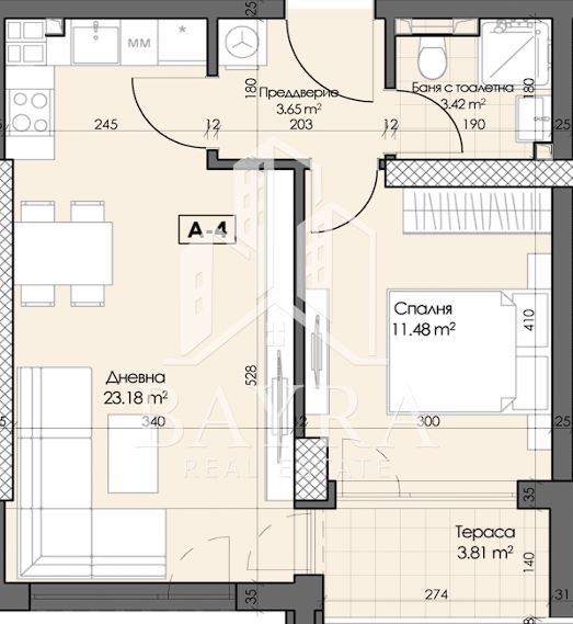Na prodej  1 ložnice Plovdiv , Karšijaka , 66 m2 | 63391588 - obraz [3]