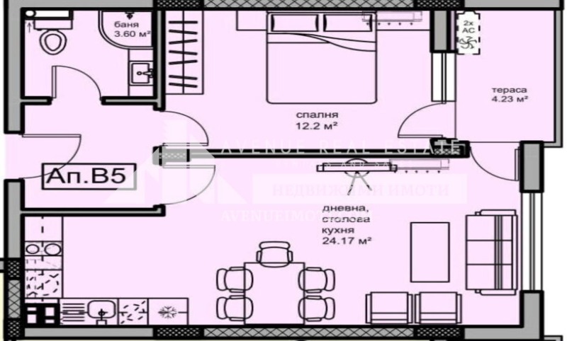Продава 2-СТАЕН, гр. Пловдив, Кючук Париж, снимка 2 - Апартаменти - 52125654