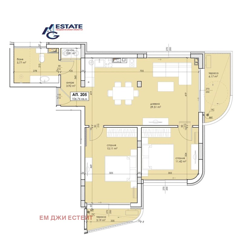 Продава 3-СТАЕН, гр. Созопол, област Бургас, снимка 6 - Апартаменти - 53234013