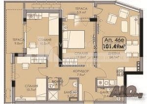 Продава 4-СТАЕН, гр. Бургас, област Бургас, снимка 1 - Aпартаменти - 49561016