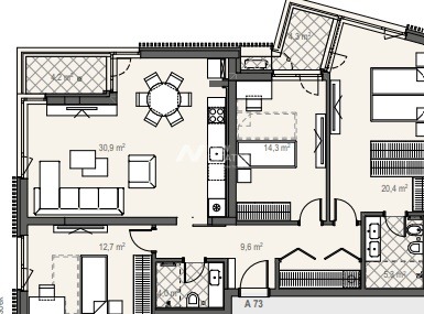 Продава 4-СТАЕН, гр. София, Манастирски ливади, снимка 5 - Апартаменти - 55378297