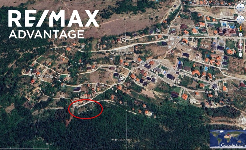 Продава ПАРЦЕЛ в област Пловдив, с. Белащица - 2307 кв.м / 276 840 € » 541 451.98 лв., РЕМАКС АДВАНТИДЖ