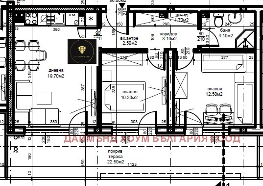 Продава 3-СТАЕН, гр. Пловдив, Беломорски, снимка 2 - Aпартаменти - 48945622