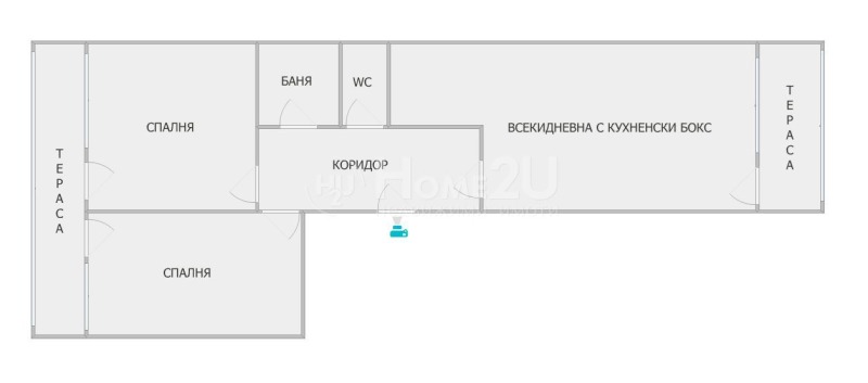 Till salu  2 sovrum Varna , Okrajna bolnica-Generali , 99 kvm | 13445876 - bild [12]
