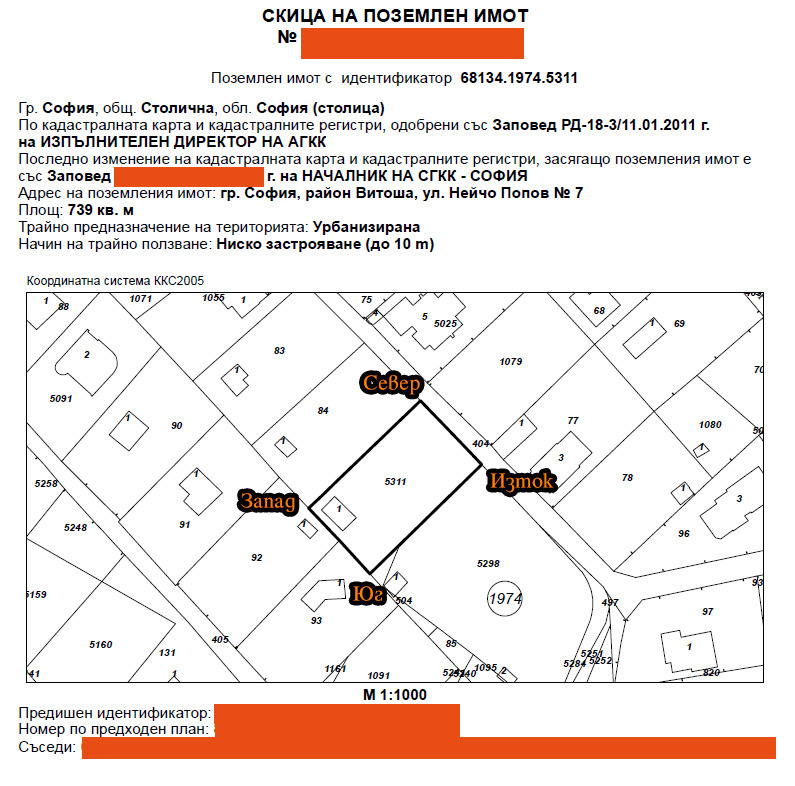 Продава ПАРЦЕЛ, гр. София, в.з.Киноцентъра, снимка 1 - Парцели - 48195264