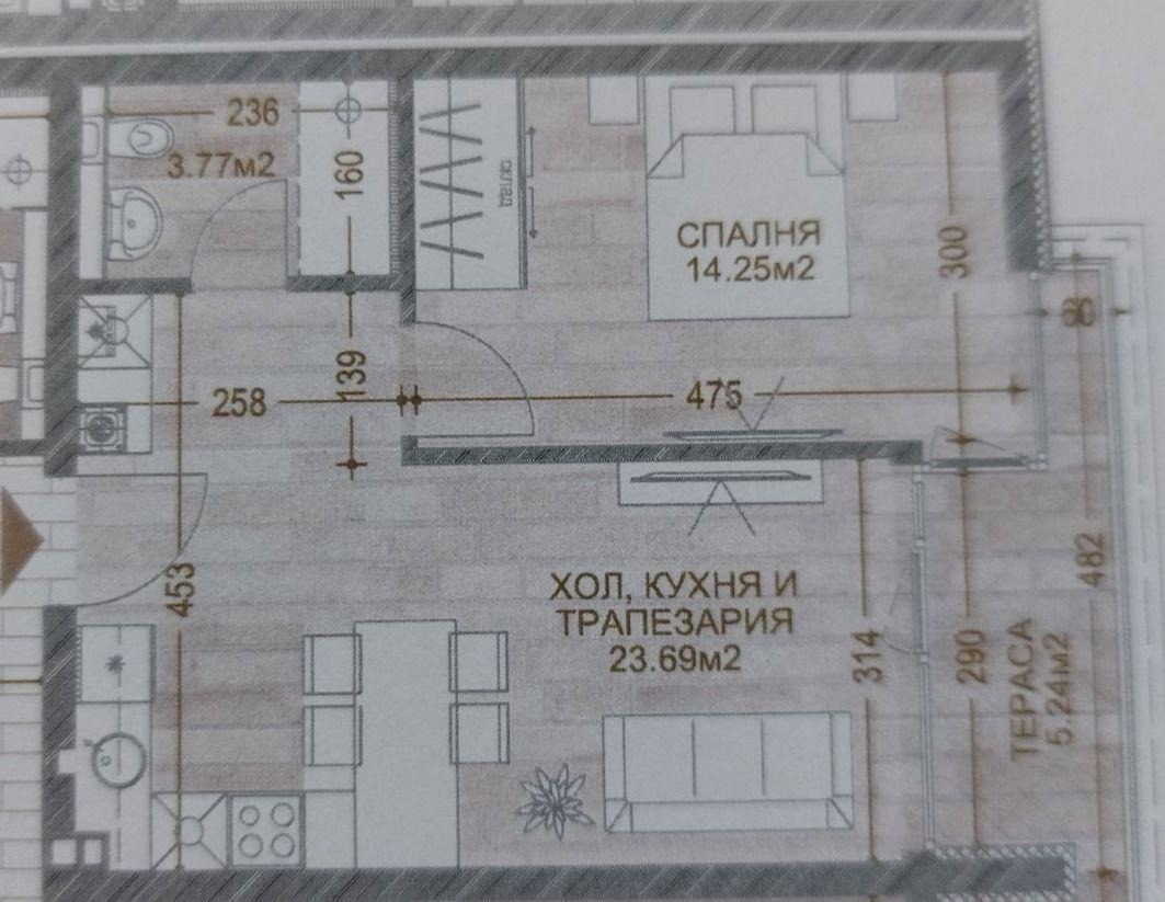 Продава 2-СТАЕН, гр. София, Манастирски ливади, снимка 9 - Апартаменти - 54965552