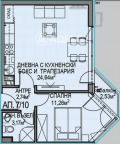 Продава  2-стаен град София , Обеля 2 , 60 кв.м | 33343170 - изображение [4]