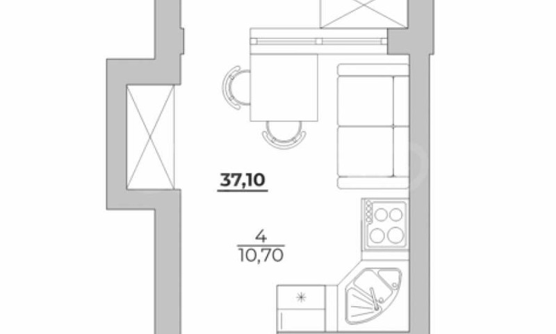 Продава 1-СТАЕН, гр. Варна, м-т Ален мак, снимка 1 - Aпартаменти - 48975401