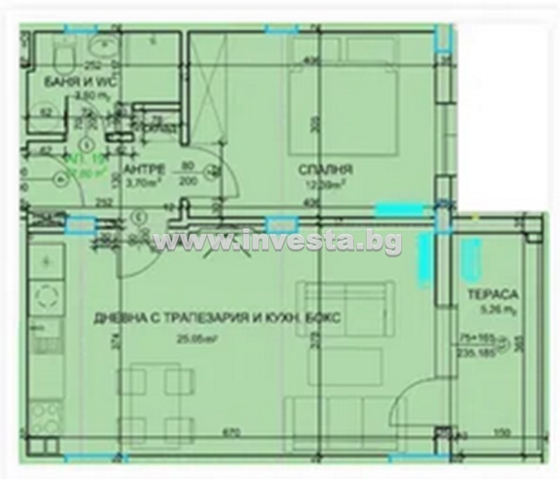 Продава  2-стаен град Пловдив , Христо Смирненски , 70 кв.м | 47637203 - изображение [5]