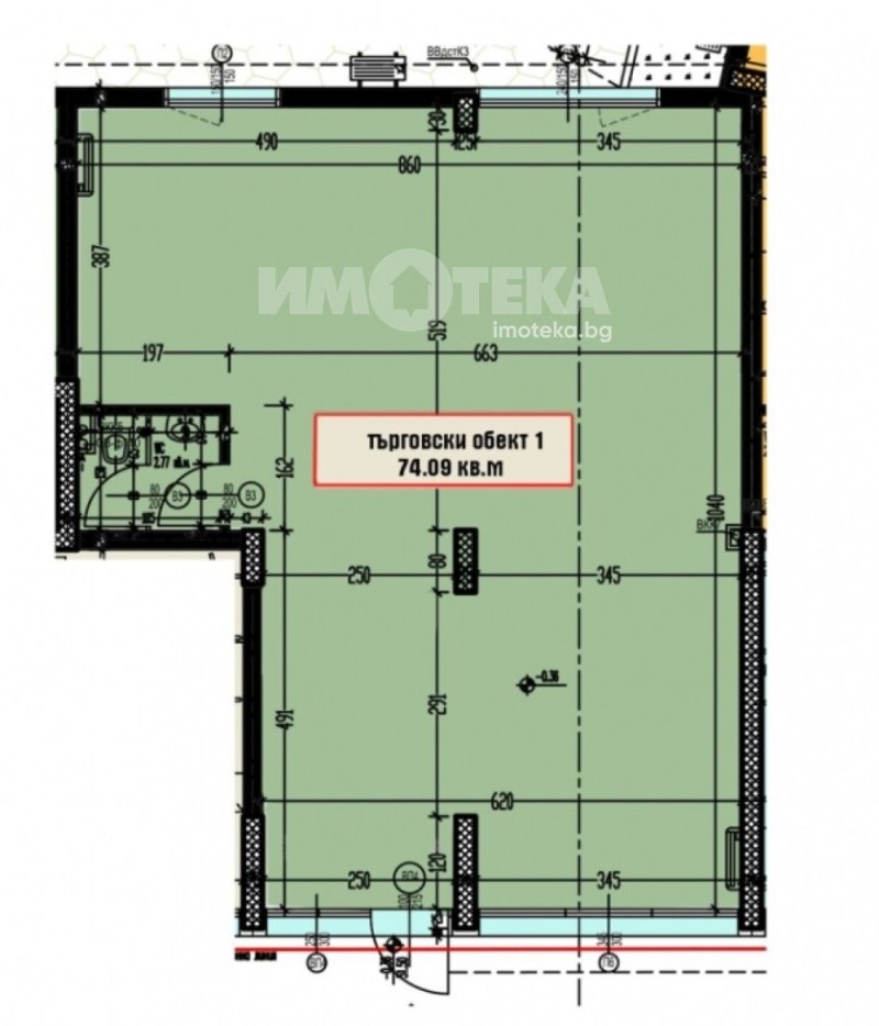 Til salg  Butik Varna , Asparuhovo , 96 kvm | 55166789 - billede [2]