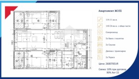 2 bedroom Poligona, Sofia 1