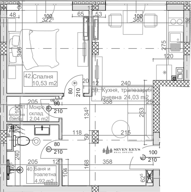 Продава 2-СТАЕН, гр. Варна, м-т Манастирски рид, снимка 4 - Апартаменти - 53044329