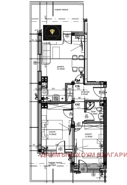 Na sprzedaż  2 sypialnie Plowdiw , Ostromila , 118 mkw | 73798912 - obraz [2]