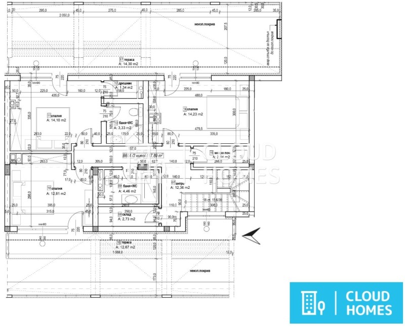 Продава МЕЗОНЕТ, гр. София, Дървеница, снимка 2 - Aпартаменти - 48948200