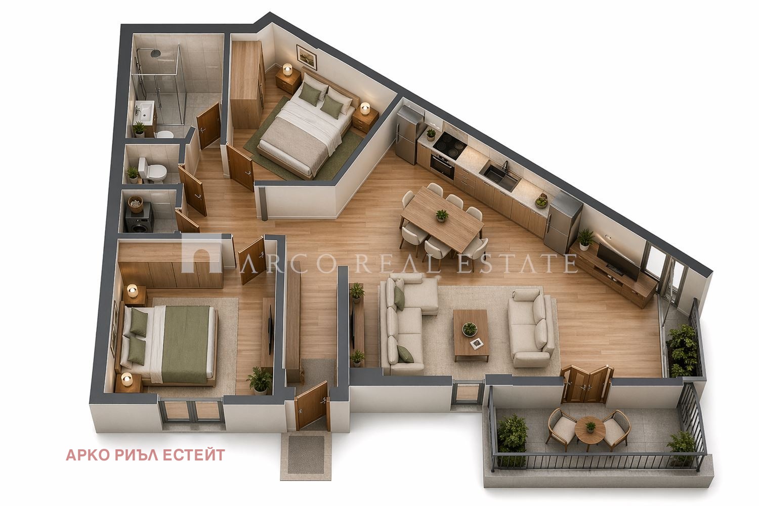 Продава 3-СТАЕН, гр. София, Овча купел 1, снимка 3 - Апартаменти - 54280470