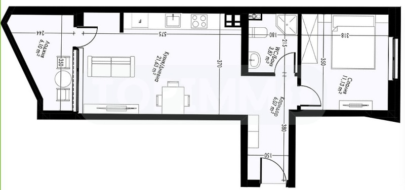 Продава  2-стаен град Варна , Възраждане 4 , 70 кв.м | 23147876 - изображение [2]