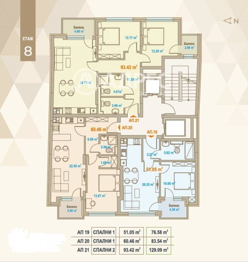 Продава 2-СТАЕН, гр. София, Център, снимка 4 - Апартаменти - 52561188