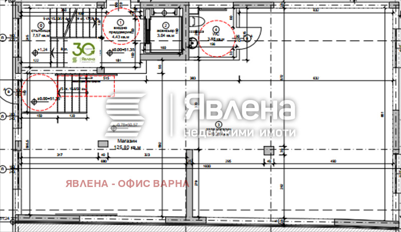 Продава МАГАЗИН, гр. Варна, Окръжна болница-Генерали, снимка 1 - Магазини - 47414029