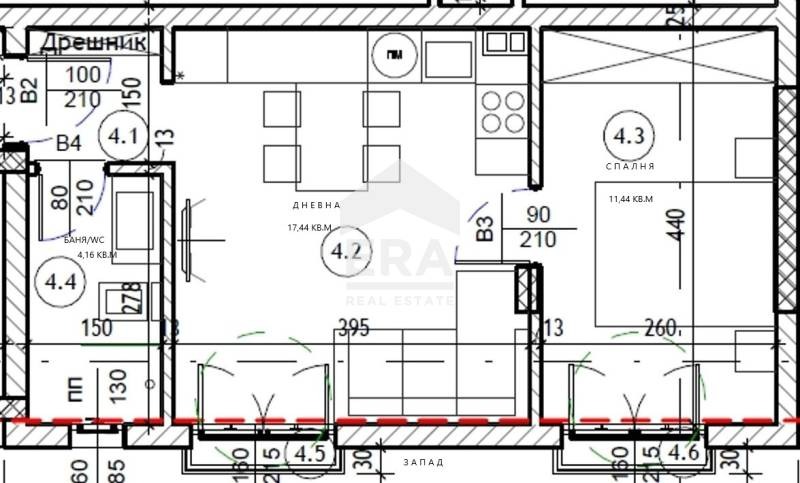 À venda  1 quarto Varna , Kaisieva gradina , 49 m² | 53007987 - imagem [12]