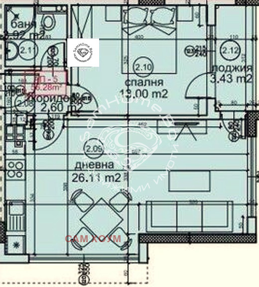 Продава 2-СТАЕН, гр. Варна, Бриз, снимка 3 - Aпартаменти - 48236934