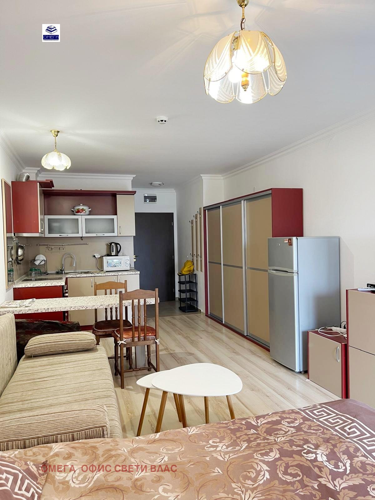 Продава 1-СТАЕН, гр. Свети Влас, област Бургас, снимка 3 - Апартаменти - 53946295