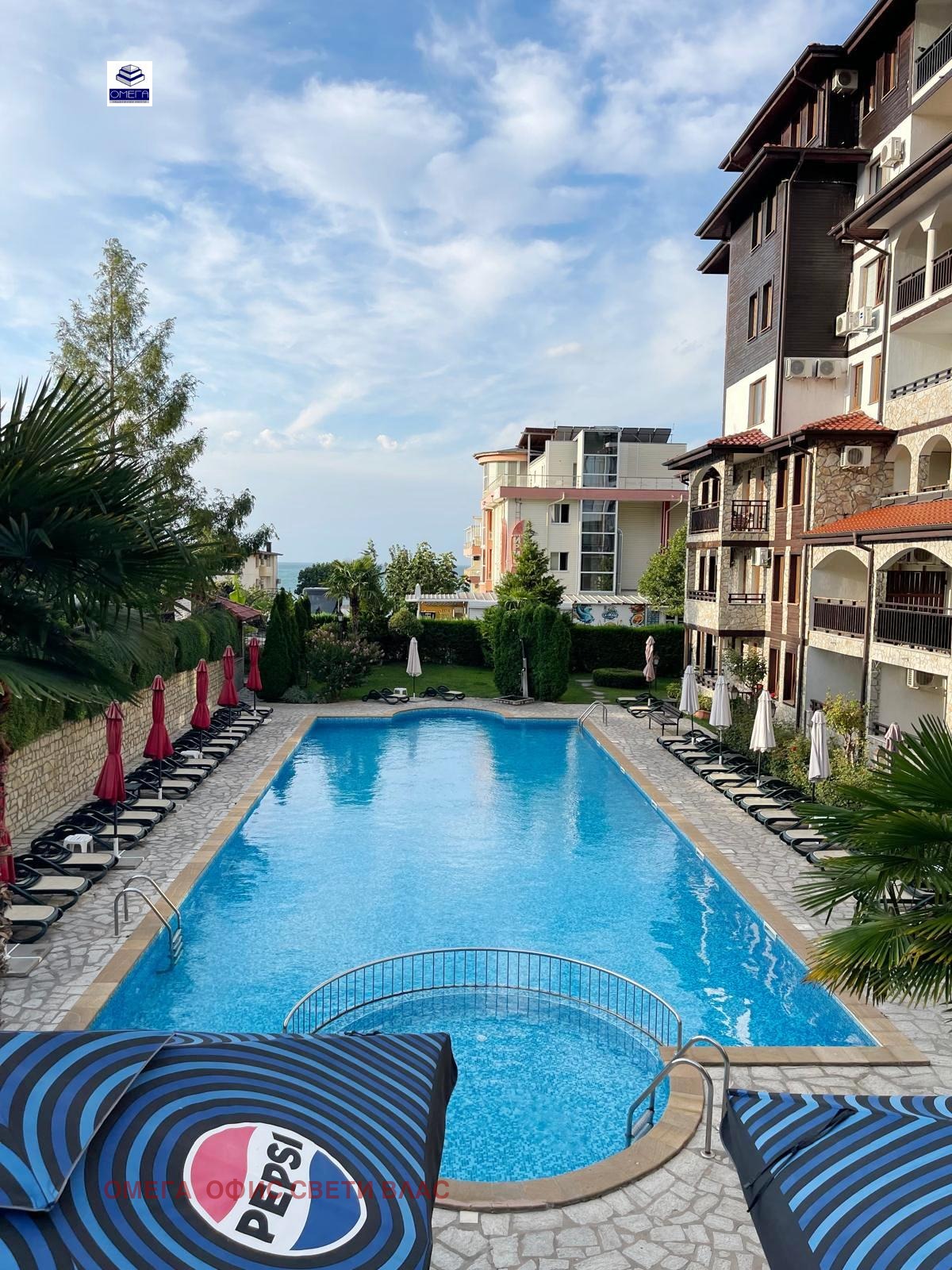 Продава 1-СТАЕН, гр. Свети Влас, област Бургас, снимка 13 - Апартаменти - 53946295