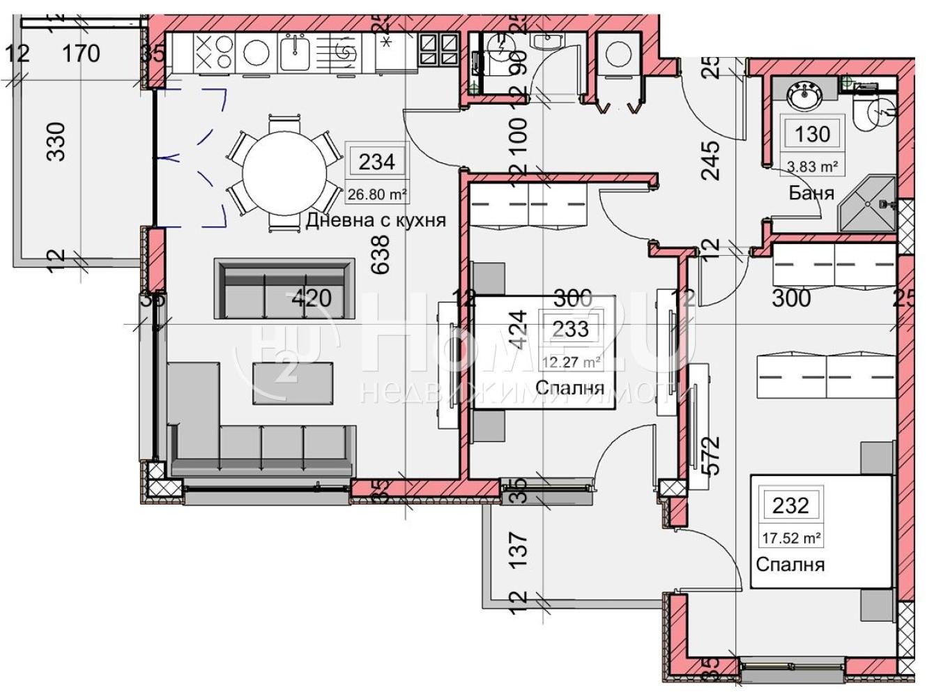 Продава 3-СТАЕН, гр. Варна, Кайсиева градина, снимка 4 - Апартаменти - 54836901
