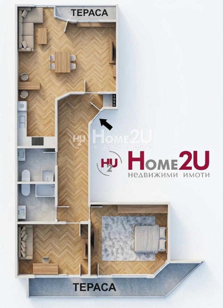 Продава 3-СТАЕН, гр. Пловдив, Център, снимка 15 - Апартаменти - 55352026