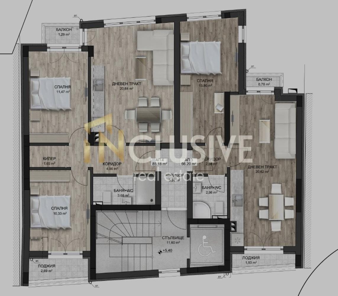 Продава 2-СТАЕН, гр. Варна, Погреби, снимка 3 - Апартаменти - 55379838