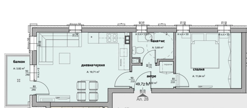 Продава 2-СТАЕН, гр. Свети Влас, област Бургас, снимка 2 - Апартаменти - 53112955