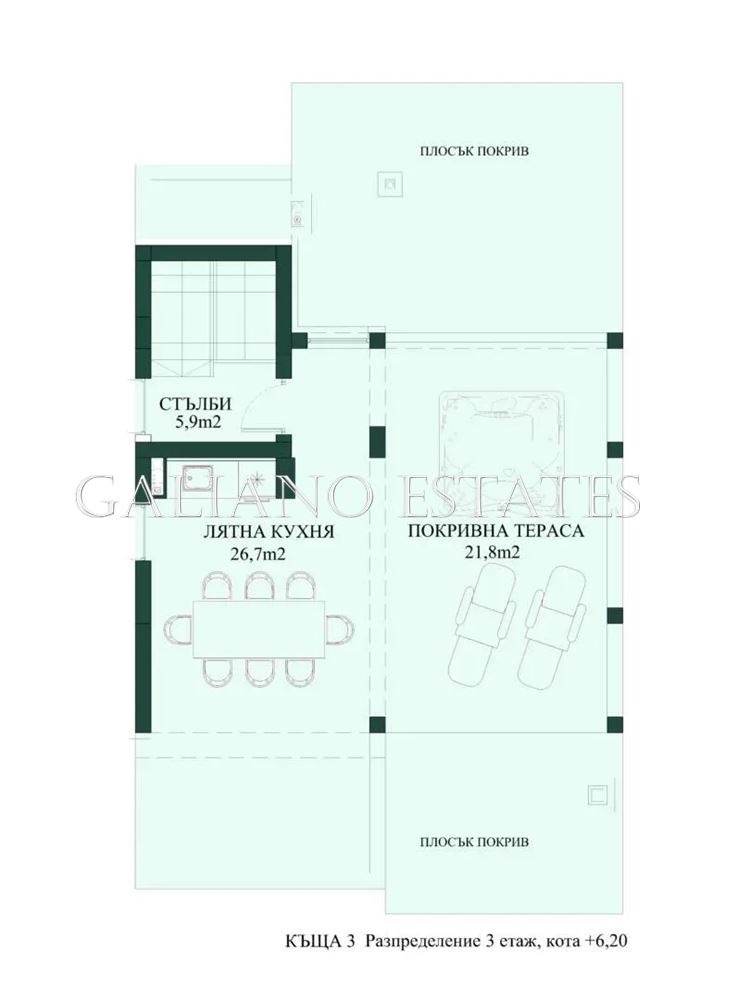 Til salgs  Hus Sofia , m-t Detski grad , 326 kvm | 18987621 - bilde [9]