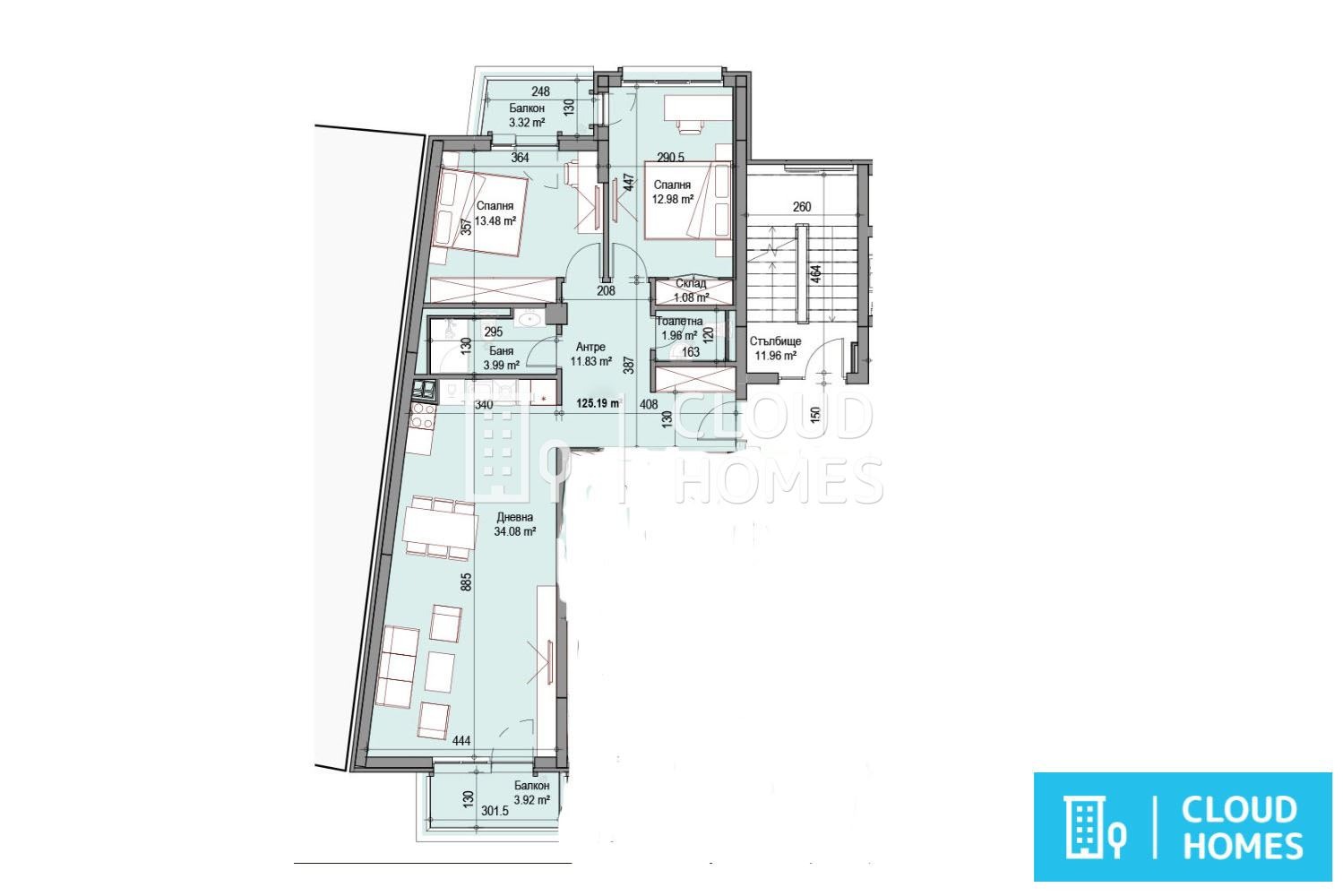 Продава 3-СТАЕН, гр. София, Подуяне, снимка 2 - Апартаменти - 53614940