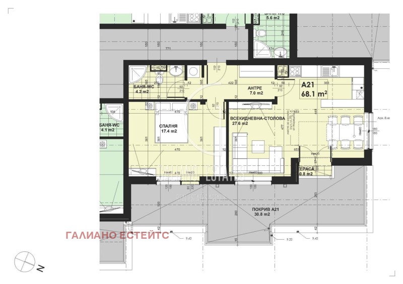 Продава 2-СТАЕН, гр. София, Малинова долина, снимка 3 - Апартаменти - 53150457