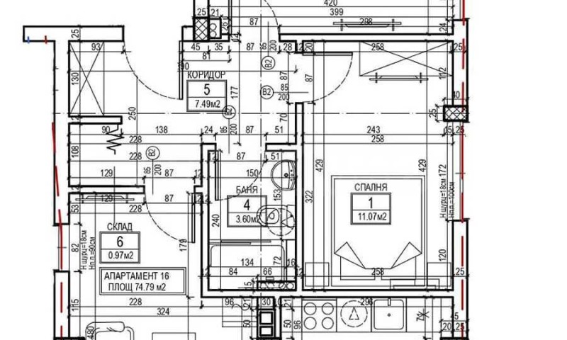Продава 3-СТАЕН, гр. София, област София-град, снимка 2 - Апартаменти - 52636876